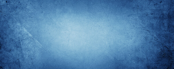 Blue textured concrete background