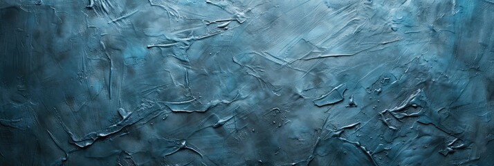 Obraz premium Blue Textured Abstract Art Background