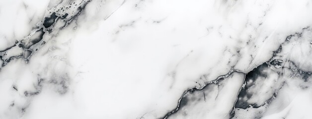 Elegant White Marble Texture for Luxurious Background