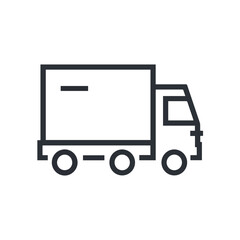 Truck icon symbol vector illustration
