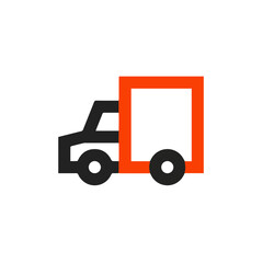 Truck icon symbol vector illustration
