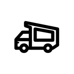 Truck icon symbol vector illustration