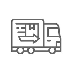 Truck icon symbol vector illustration