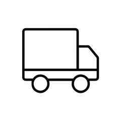Truck icon symbol vector illustration