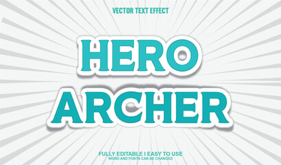 Fully Editable 3D Vector Text Effect