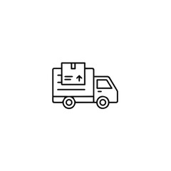 Truck icon symbol vector illustration