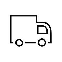 Truck icon symbol vector illustration