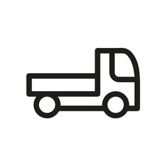 Truck icon symbol vector illustration
