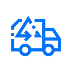 Truck icon symbol vector illustration