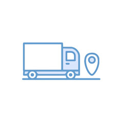 Truck icon symbol vector illustration