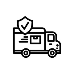 Truck icon symbol vector illustration