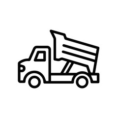 Truck icon symbol vector illustration