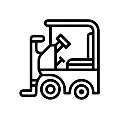 Truck icon symbol vector illustration