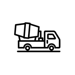 Truck icon symbol vector illustration