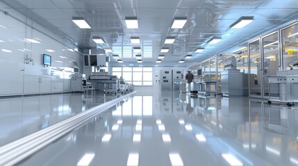 State-of-the-Art Laboratory Interior