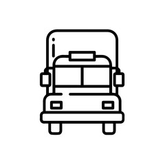Truck icon symbol vector illustration