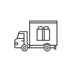 Truck icon symbol vector illustration