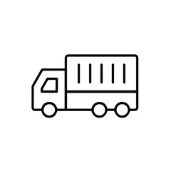 Truck icon symbol vector illustration