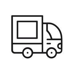 Truck icon symbol vector illustration