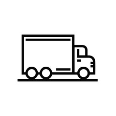 Truck icon symbol vector illustration