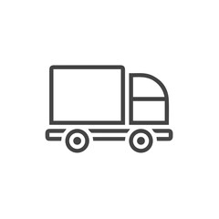Truck icon symbol vector illustration