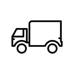 Truck icon symbol vector illustration