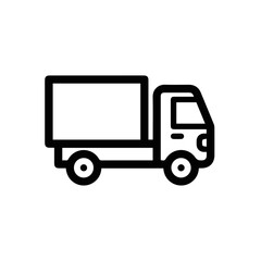 Truck icon symbol vector illustration