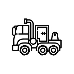 Truck icon symbol vector illustration