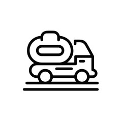 Truck icon symbol vector illustration