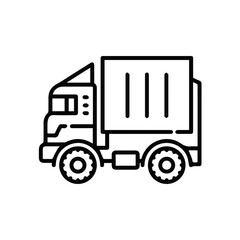 Truck icon symbol vector illustration