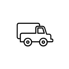 Truck icon symbol vector illustration