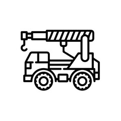 Truck icon symbol vector illustration