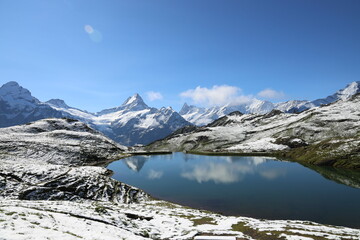 lake in the mountains