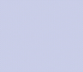 Honeycomb hexagon cells background. Indigo color on matching background. Hexagon mosaic composition. Small hexagon shapes. Seamless design. Tileable vector illustration.