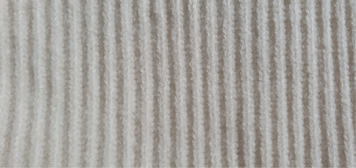 Vector texture of a white knitted sweater or scarf. White texture of knitted clothing.
Vector white knitted texture. Knitting lines for interior decor. Geometric knitted background.