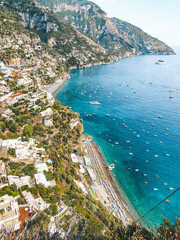 view of the amalfi coast