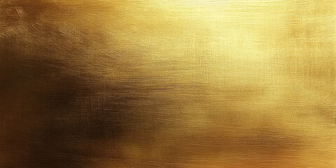 Gold polished metal textured background reflecting light