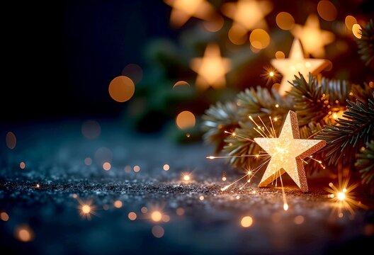 Fototapeta Weihnachten Sterne