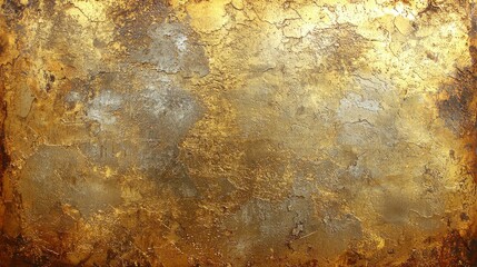Gold and silver textured abstract metallic background