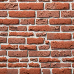 Obraz premium red brick wall background