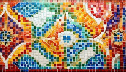 Fototapeta premium mosaic tile mosaic