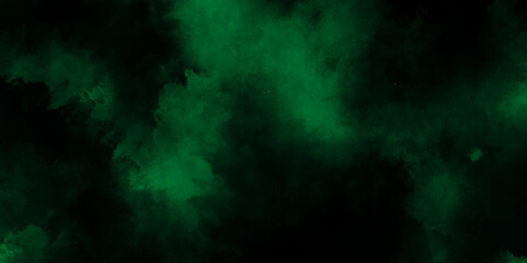 abstract Green Fog or smoke color isolated background , Black blue green gray painted concrete texture or background with shadow and grain elements, portrait backdrop dark green texture.