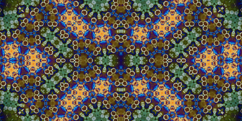 Seamless abstract pattern. The texture of the pattern is symmetrical. Endless pattern