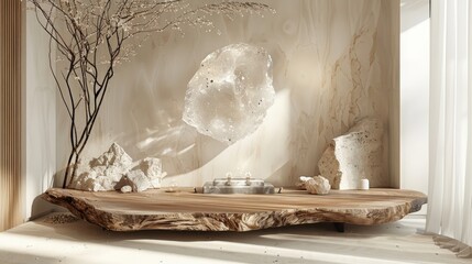 Minimalist Interior Design with Natural Elements