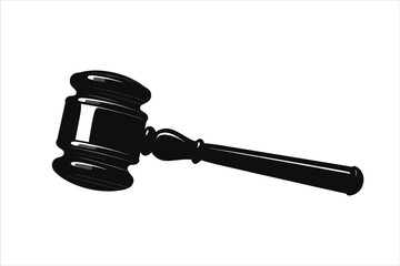 Judge gavel vector, justice Judge gavel vector, judge hammer vector