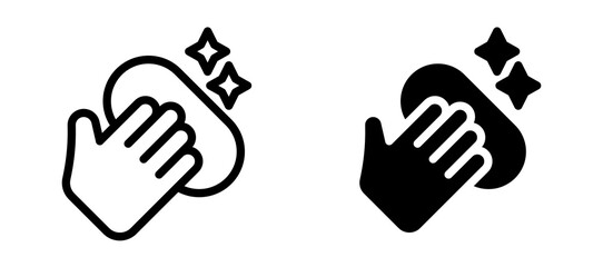 Clean icon symbol collection on white background.