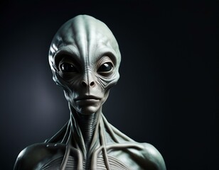 Portrait of a Grey Alien