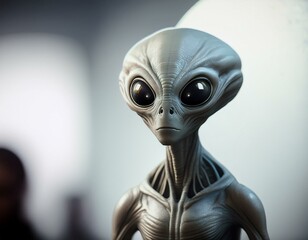Portrait of a Grey Alien