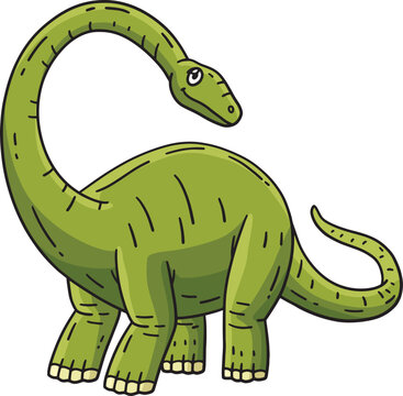recommend clip art: Dinosaur Brontosaurus Cartoon Colored Clipart 