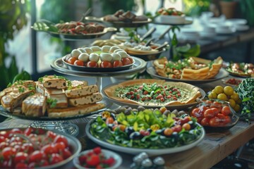 Obraz premium food for catering